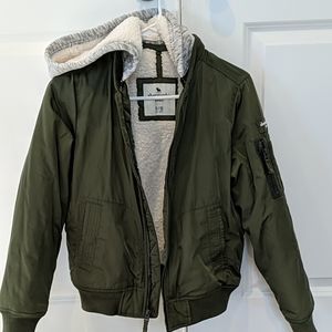 Boys Abercrombie winter bomber jacket